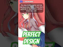 Monika was designed PERFECTLY! | #ddlc #ddlcmonika