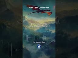 Ares God of War Sleep Story #shorts Greek Mythology Stories