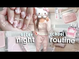 REALISTIC after school night routine✧˖°. productive, come to school w me, self care