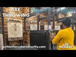 AXE Throwing with My Daughter | Joe McCray 2021