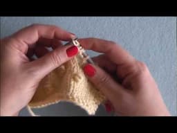 How to: Make a Bobble (for the Cable and Lace Blanket)