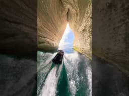 pigeon rock beirut - Entering Al Raouche Rock cave 😍 #shorts