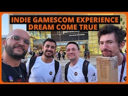 Presenting Our Indie Game at Gamescom - First Ever Experience #gamescom #indiegamedevs #indiedevs