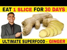 Eat 1 Slice Of Ginger For 30 Days And See it's Amazing Benefits