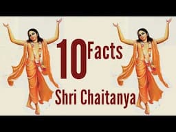 10 Facts Of Shri Chaitanya / Shri Chaitanya Mahaprabhu / Chaitanya / Iskon Group India/loard Krishna