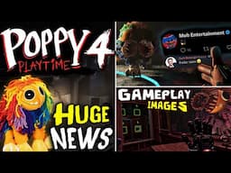 NEW! Chapter 4 Gameplay Images, Trailer + Dev Updates, Merch & MORE! - [Poppy Playtime News]