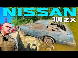 Vintage 1980's Nissan 300 ZX Recovered from River! (POLICE CALLED)