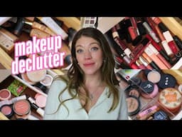 Decluttering My Makeup Collection | getting rid of old and expired...