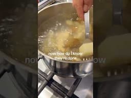 How to cook your potatoes in water for potato salad or whatever! #cooking #potato #potatosalad