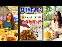 Trying 7 EXPENSIVE Restaurants in Mumbai | Fancy Street food , Asian food, Luxury Dining & more