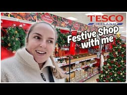 IRISH Supermarket Tesco at Christmas