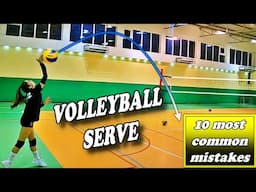 Volleyball Serve 10 Most Common MISTAKES