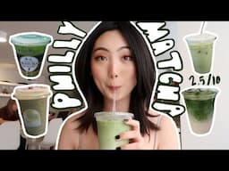 FINDING THE BEST MATCHA IN PHILLY 🍵 | Matcha Latte Tour of Philadelphia...