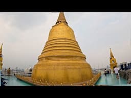 WAT SAKET (The Golden Mount) With Golden Chedi! (4K)