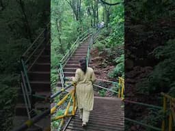 Navaja Ozarde Waterfall ❤️ Koynanagar..#monsoon #waterfall #sahyadri #navaja #koynanagar #rain #trek