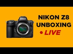 Nikon Z8 Unboxing LIVE (Hindi)