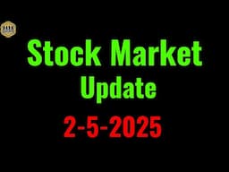 Stock market trade ideas and analysis of charts. Stock market trading 2-5-25