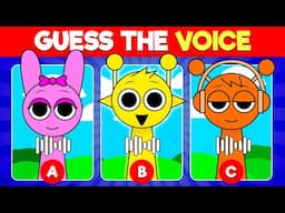 🔊Guess the Sprunki Characters by their Voice👀🎵Incredibox Sprunki Quiz