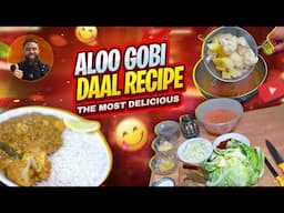 Aloo gobi with daal | Simple, wholesome cooking recipe...