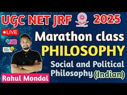 Preparing for UGC NET: Expert Advice from Rahul Sir on Social and Political Philosophy