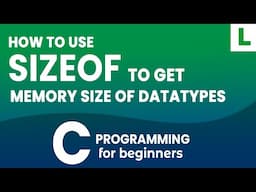 C Programming: How to Check Memory Size for Different Data Types | sizeof Operator Explained