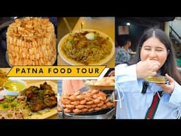 Best PATNA Food Tour (Part 2) | Chandrakala, Thekua, Biryani, Kachori & More | 4K