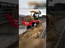 Feedlot Bale Unroller