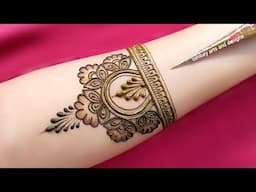 Very beautiful front hand mehndi design | Simple mehndi design | mehandi ka design | mehndi |Mehandi