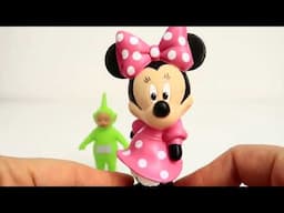 3 Surprise Teletubbies Minnie Mouse and Super Mario