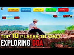 PART2: Goa Places to Visit | Goa Trip | Goa Tourist places | Places to visit in Goa | Goa Beach ❤️