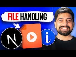 Ultimate file handling guide in Nextjs with Imagekit | Full stack Project Playlist 06