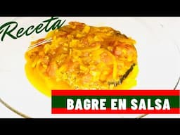 Bagre - Bagre en salsa - como preparar el bagre - Sudado de bagre - como hacer un bagre en salsa