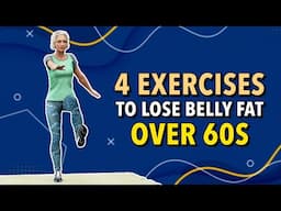 4 Exercises for Seniors to Lose Belly Fat Over 60s