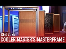 Framed! Sneak Peek: Cooler Master's MasterFrame Chassis Lets You Build PCs Free-Form