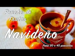 Ponche de Frutas Navideño 🎁🎄🎅 !