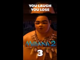 TRY NOT TO LAUGH Moana 2 #shorts #disney