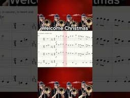 Welcome Christmas from the Grinch! #christmas #trombone #holidayhorns