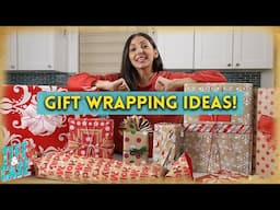 Trying Fancy Gift Wrapping Techniques!