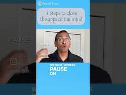 4 steps to close mind #mindfulness #mentalhealth #apps