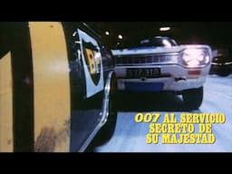 Shot on Ice - Original 1969 Ford Promo Film - On Her Majesty's Secret Service