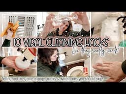 10 VIRAL TikTok Cleaning Hacks! Ultimate Cleaning Motivation 2025