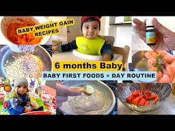 What My 6 Months Old Baby Eat in a Day~5-6 Months Baby's First Food + Baby  Daily Routine