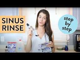 How to Use a Sinus Rinse | NeilMed Sinus Rinse Tutorial