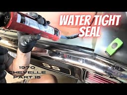 1970 Chevelle: How To Seam Seal Like A Pro