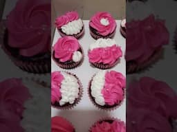 Pink cupcakes #shorts #shortsvideo