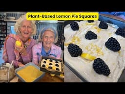 Lemon Pie Squares! An Old-School Treat-Turned Plant-Based Favorite!