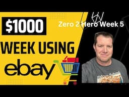 Zero 2 Hero Chronicles Week 5. $1,000/Week!!