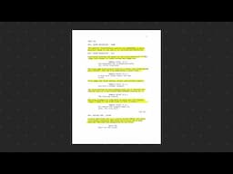 Screenplay Format