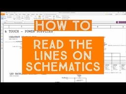 How to Read the Lines on Schematics