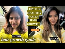 Realistic Fast & Healthy Hair Growth Tips *THAT WORKS*🤩